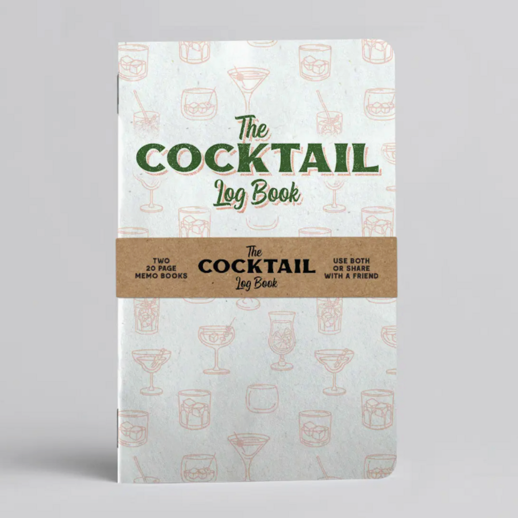 Justin Ryan Books 2 Pack Cocktail Log Book - 20-page books