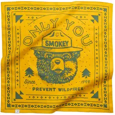 The Landmark Project Smokey Bear Bandana Amber Gold