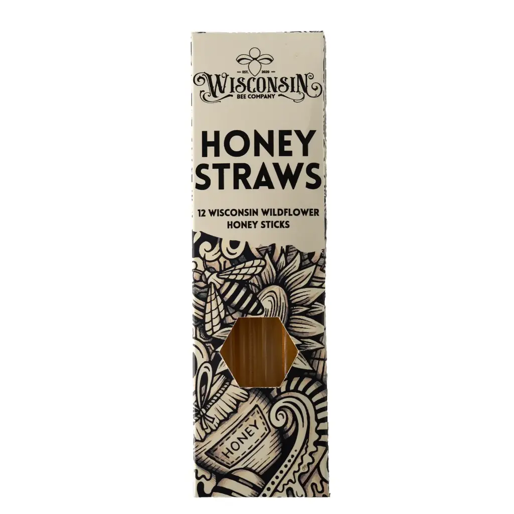 Wisconsin Bee Co. Wisconsin Bee Company Honey Straw Boxes