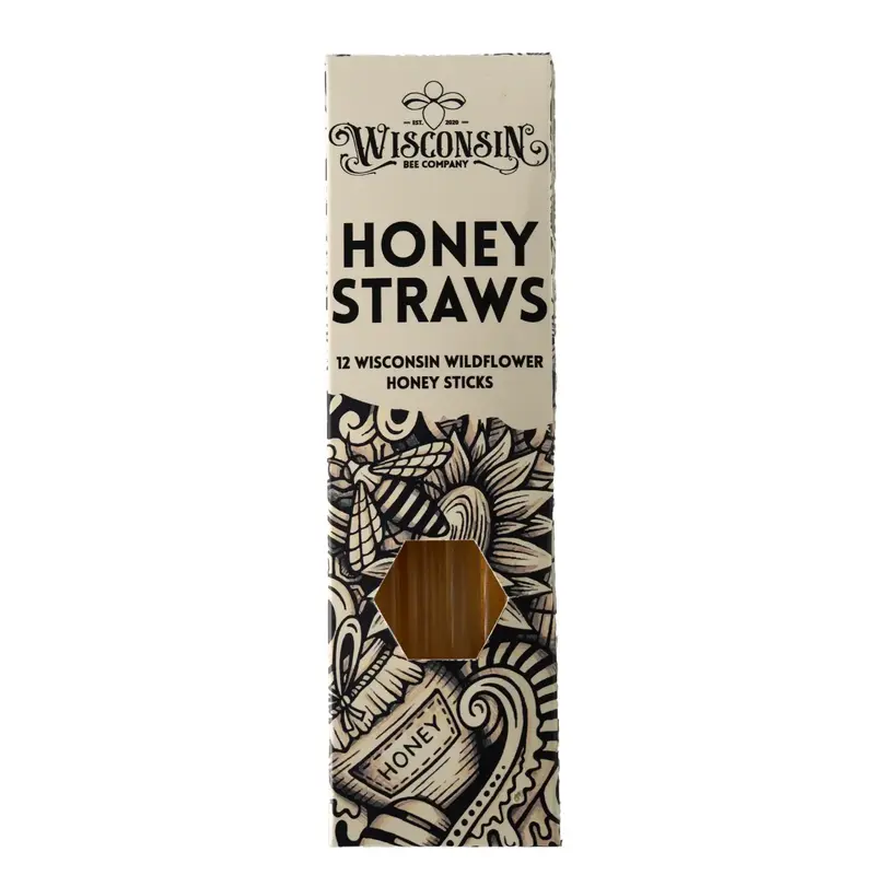 Wisconsin Bee Co. Wisconsin Bee Company Honey Straw Boxes