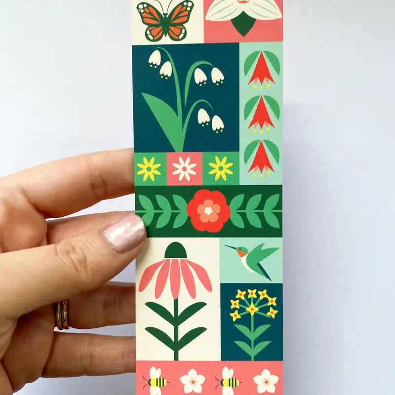 Bottlebrush Graphics Bookmark - Wildflowers of the Midwest