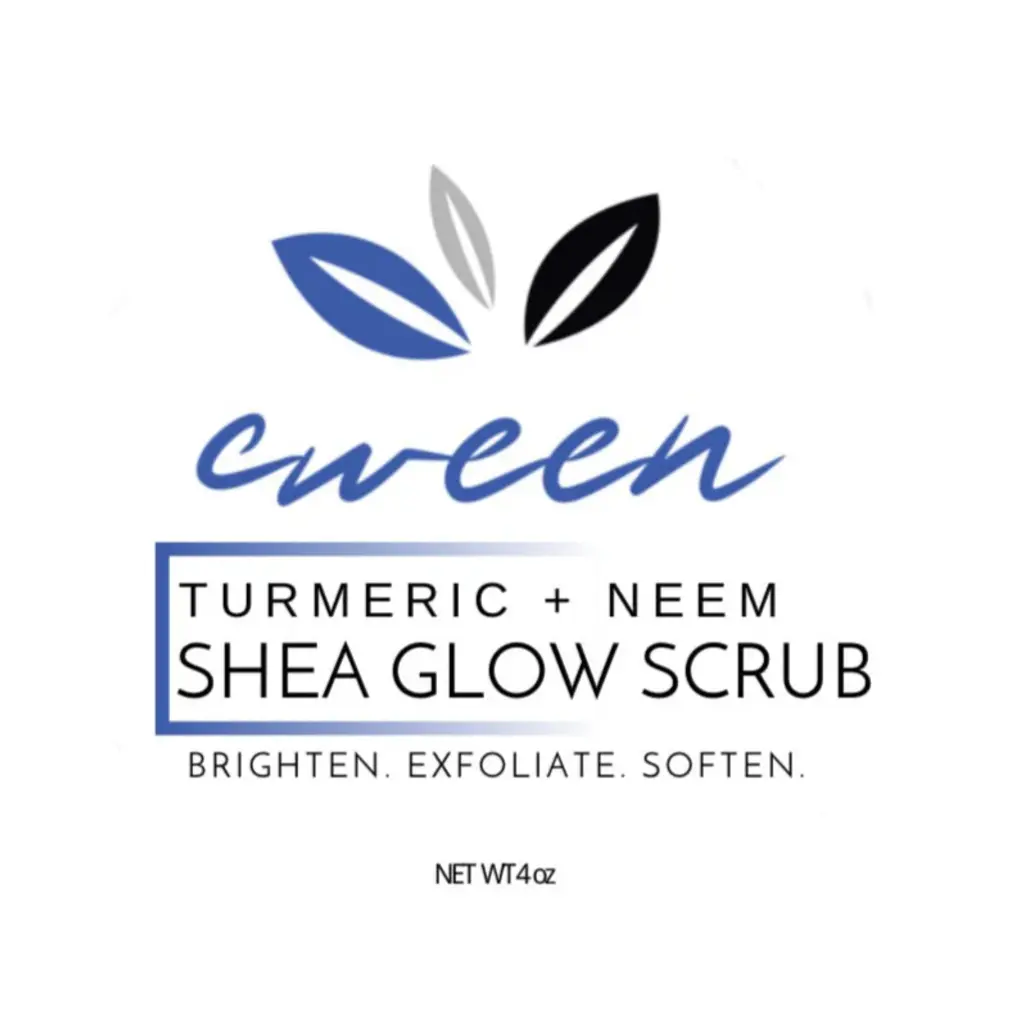 Cween LLC Tumeric + Lemon Gentle Shea Scrub