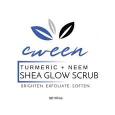 Cween LLC Tumeric + Lemon Gentle Shea Scrub