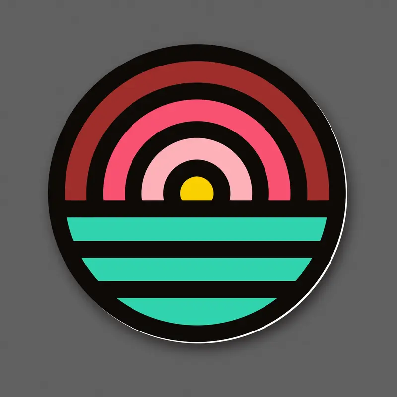 Aaron Draplin Sticker - Whims
