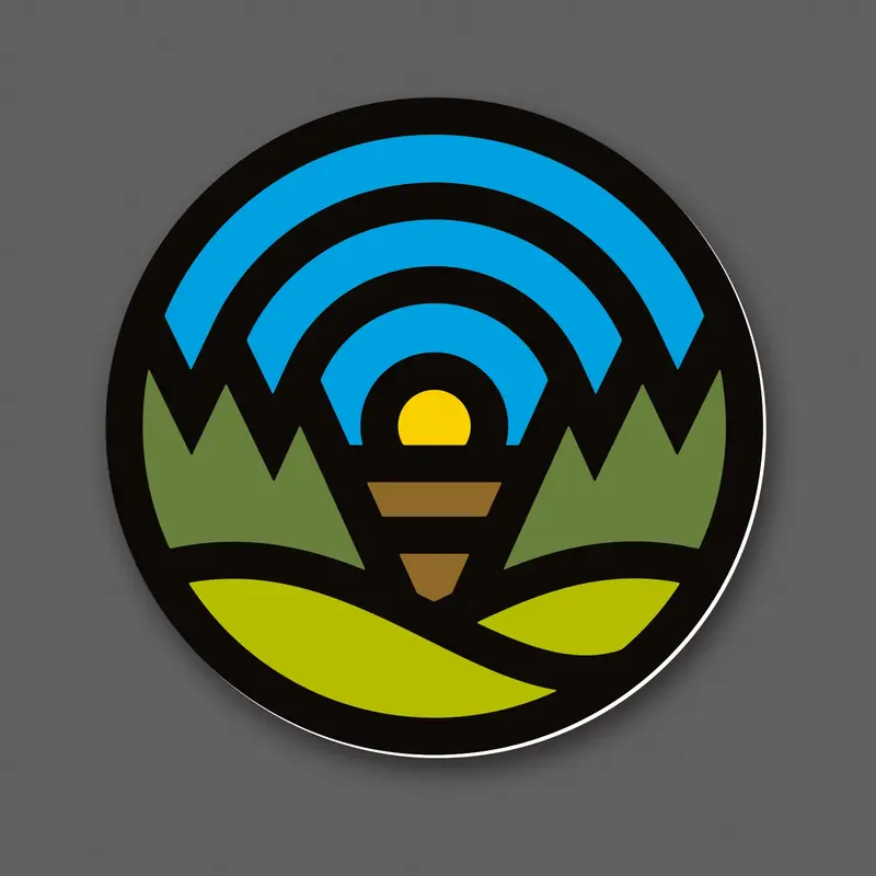 Aaron Draplin Sticker - Wilds