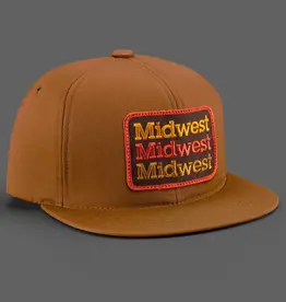 Aaron Draplin Midwest Stack Panel Hat