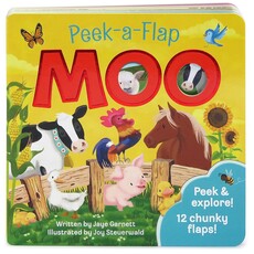 Garnett Jaye Moo: A Peek-a-Flap Book