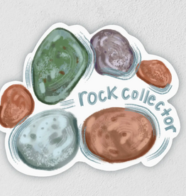 Little Rock Designs Rock Collector Sticke | Beach Decal | Rock Picking