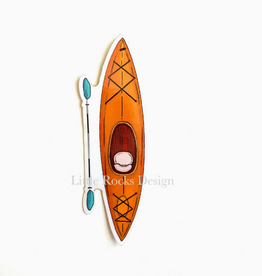 Little Rock Designs Kayak Sticker Waterproof