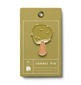Volume One Enamel Pin - Green Mushroom