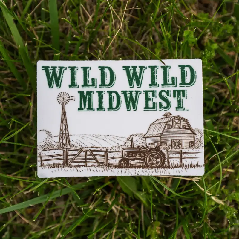 Hey Bear Outdoors Wild Wild Midwest Sticker