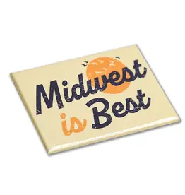 Bozz Prints Midwest Is Best Magnet