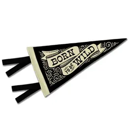 Poppy & Quail Born To Be Wild Mini Pennant