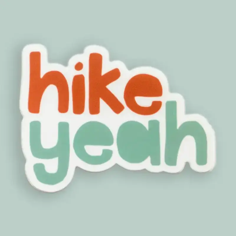 Fox and Felicity Sticker-Hike Yeah
