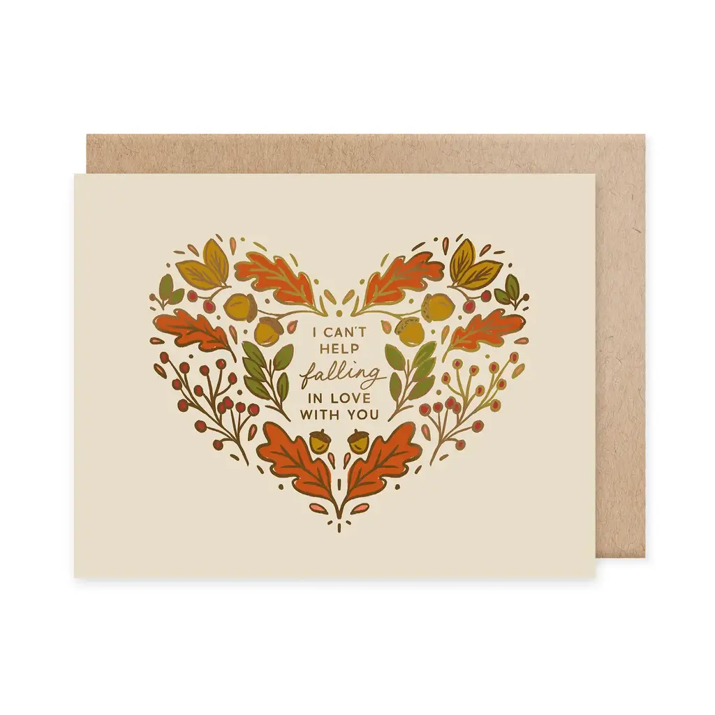 Naomi Paper Co. Greeting Card - Falling in Love With You