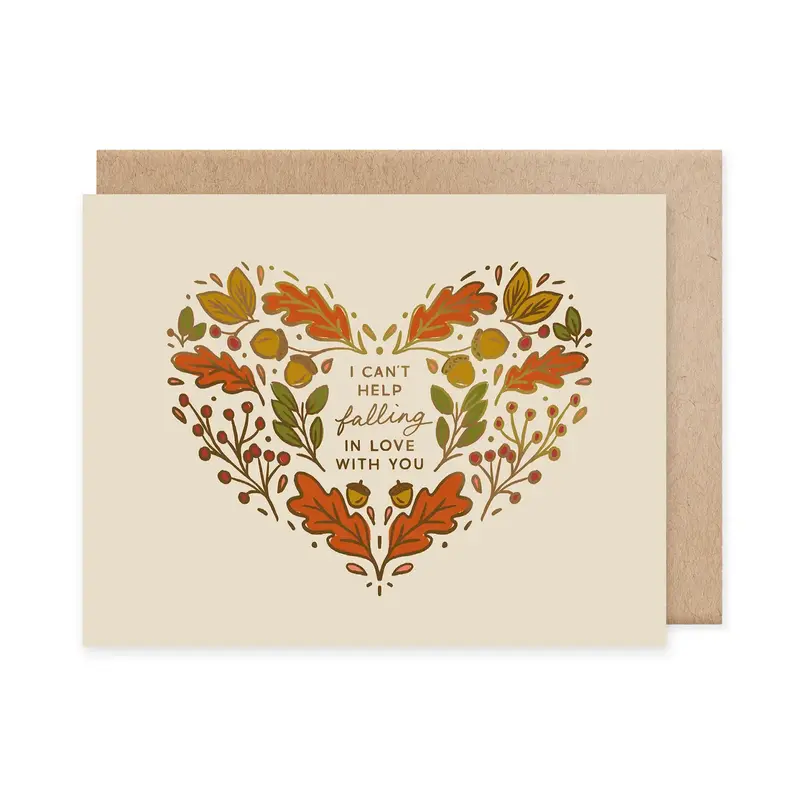 Naomi Paper Co. Greeting Card - Falling in Love With You