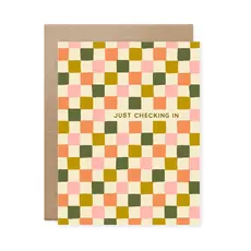 Naomi Paper Co. Greeting Card - Just Checking In
