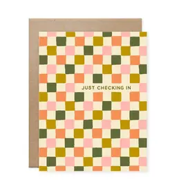 Naomi Paper Co. Greeting Card - Just Checking In