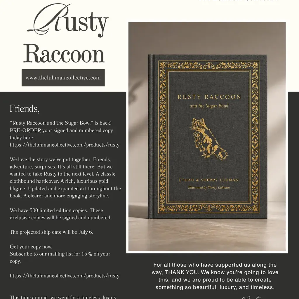 Luhman Ethan Rusty Raccoon: and the Sugar Bowl