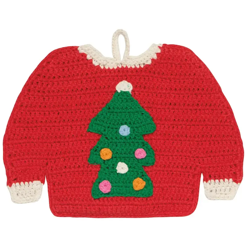Danica Jubilee (Faire) Merry Knitmas - Crochet Trivet