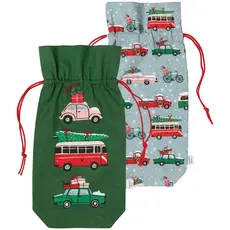 Danica Jubilee (Faire) Holiday Traffic Christmas Wine Bag -