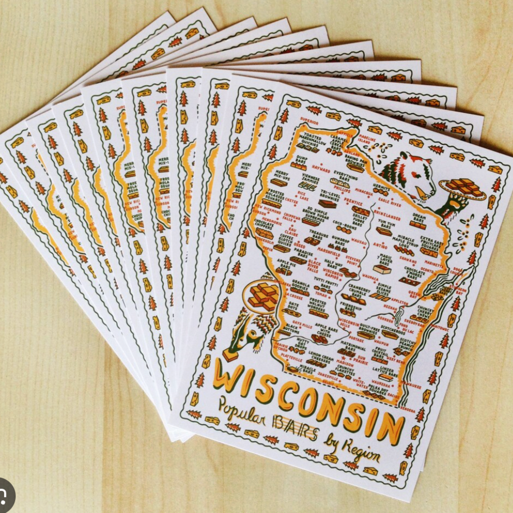 Keep the Faye Postcard - Wisconsin Popular Bars