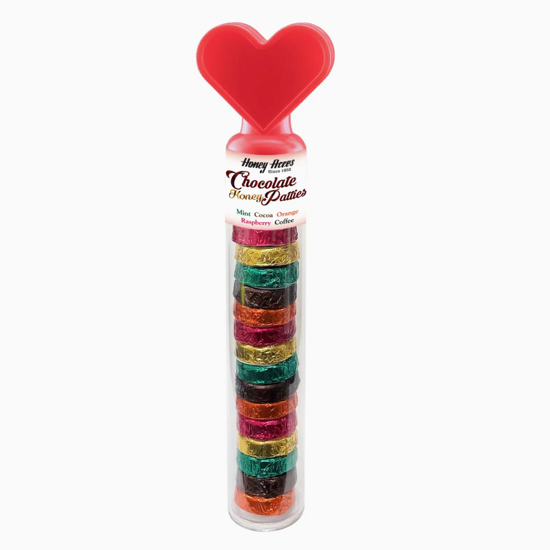 Honey Acres Inc. Candy Cane/Heart Topper - Dark Chocolate Assortment