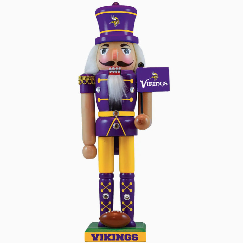 Masterpieces Puzzle Nutcracker - Minnesota Vikings