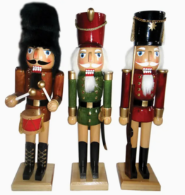 Santa's Workshop Nutcracker - 14" Natural (Assorted)