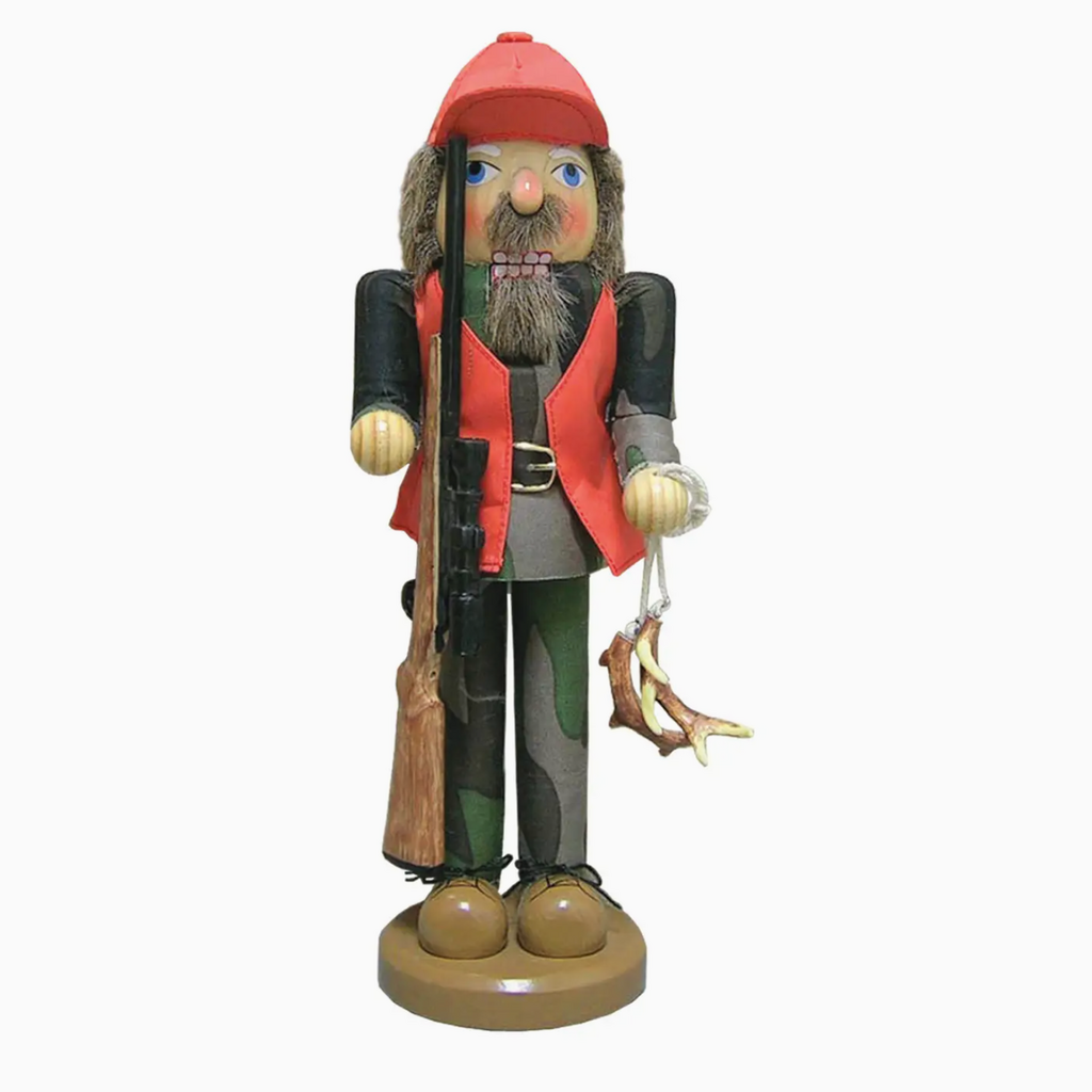 Santa's Workshop Nutcracker - 15" Deer Hunter Nutcracker
