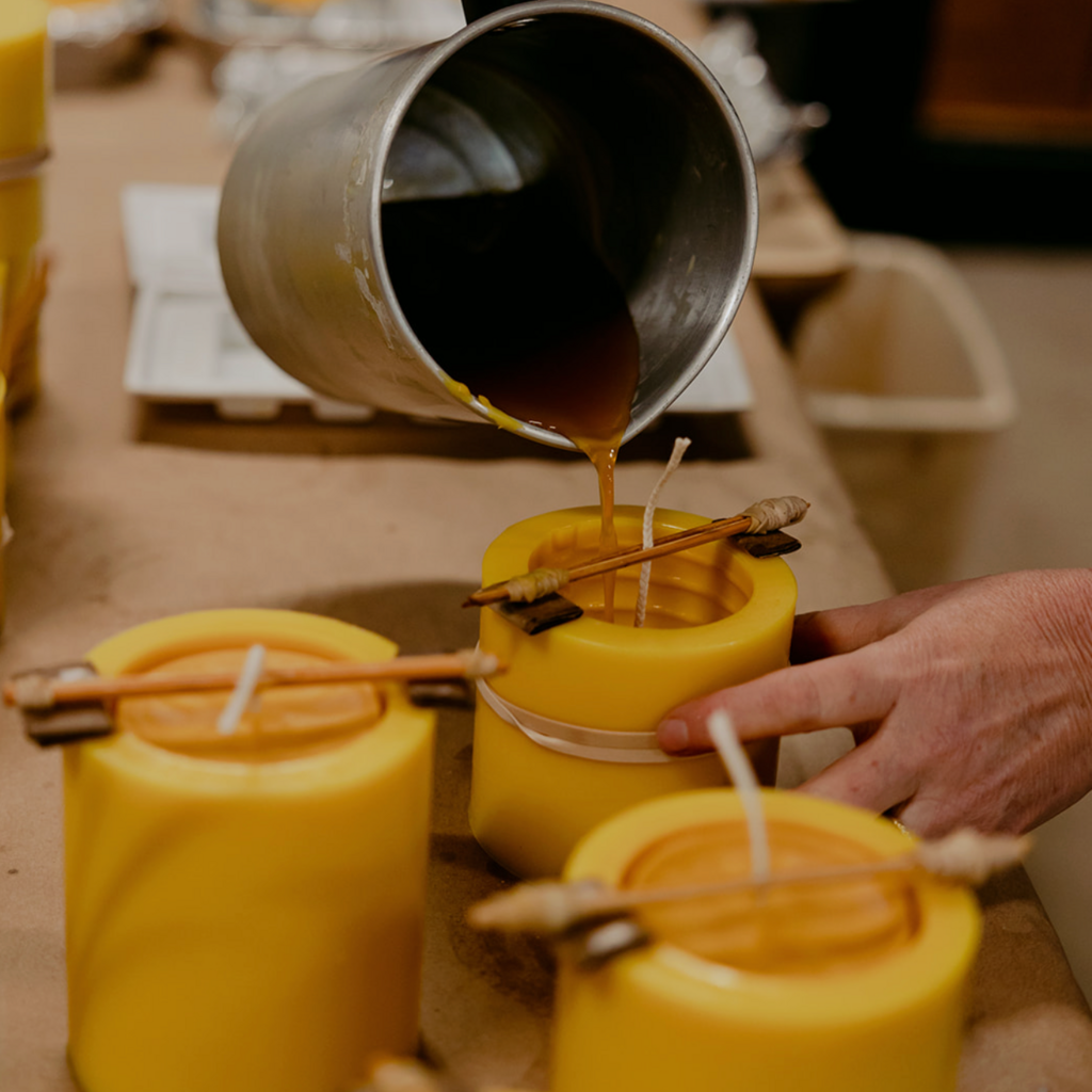 Sister Bees LLC Candle -  Hive 100% Pure Beeswax