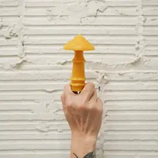 Amanita Large - Pure Beeswax Candle