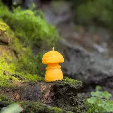 Amanita Small - Pure Beeswax Candle