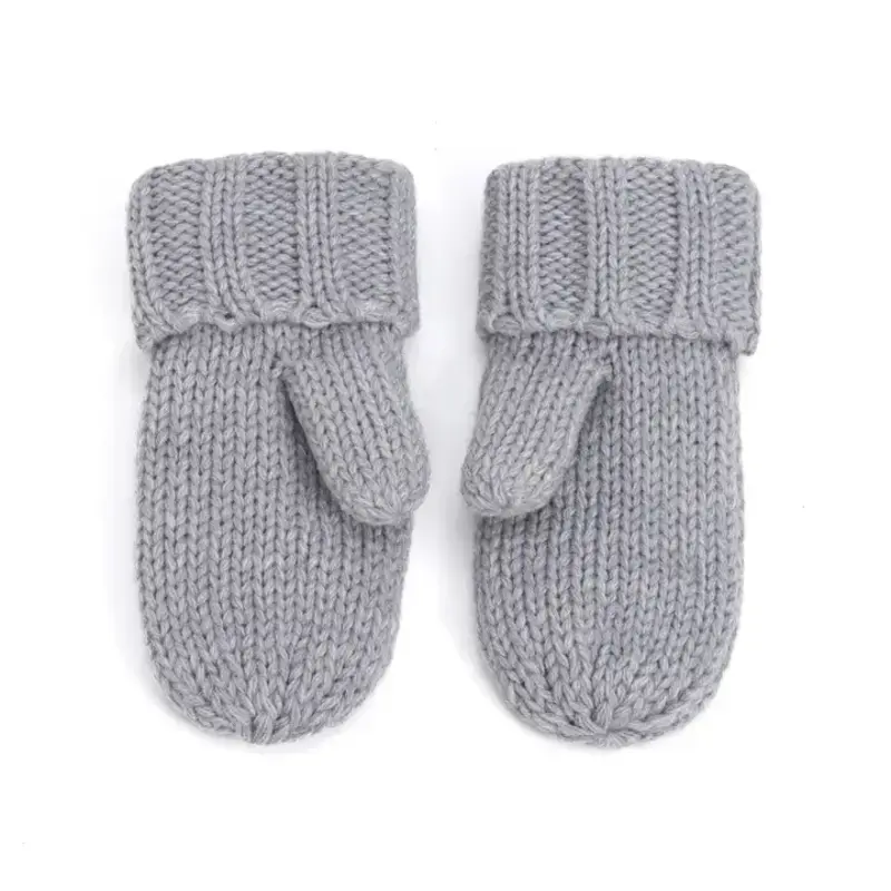 Peppercorn Kids Classic Knit Solid Mittens -
