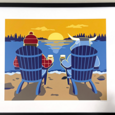 Cindy Lindgren Bunyan Sunset Print (8x10)