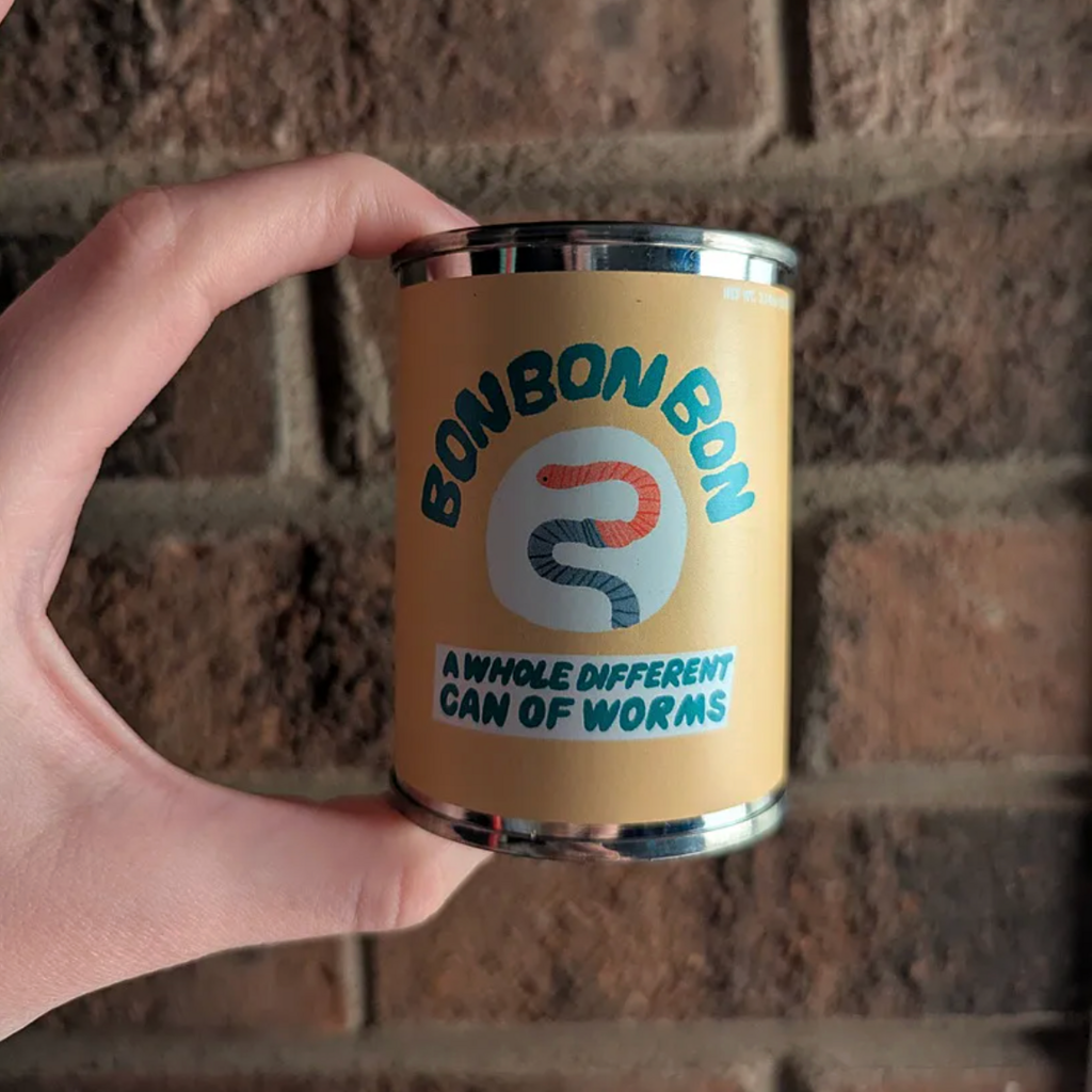 Bon Bon Bon Chocolates Can of Worms - Sour Gummies
