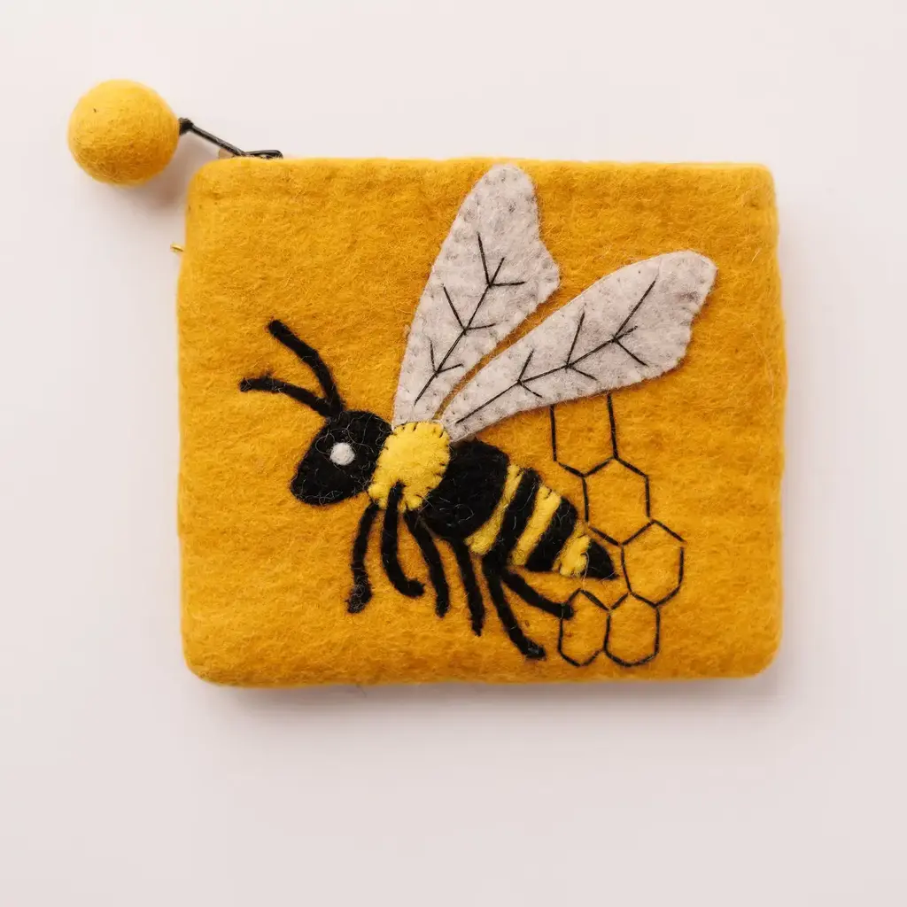 Talla Imports Felt Bee Purse