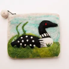 Talla Imports Felt Loon Purse