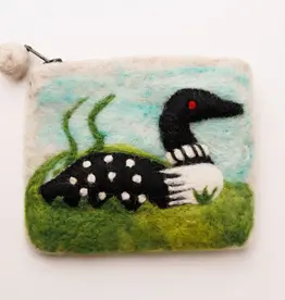 Talla Imports Felt Loon Purse