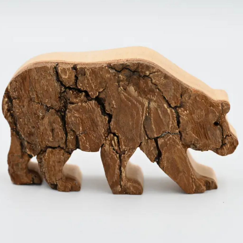 Talla Imports Small Bark Standing Bear