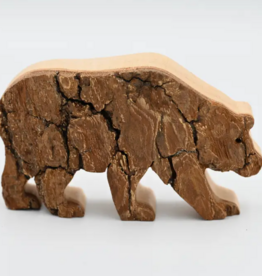 Talla Imports Small Bark Standing Bear