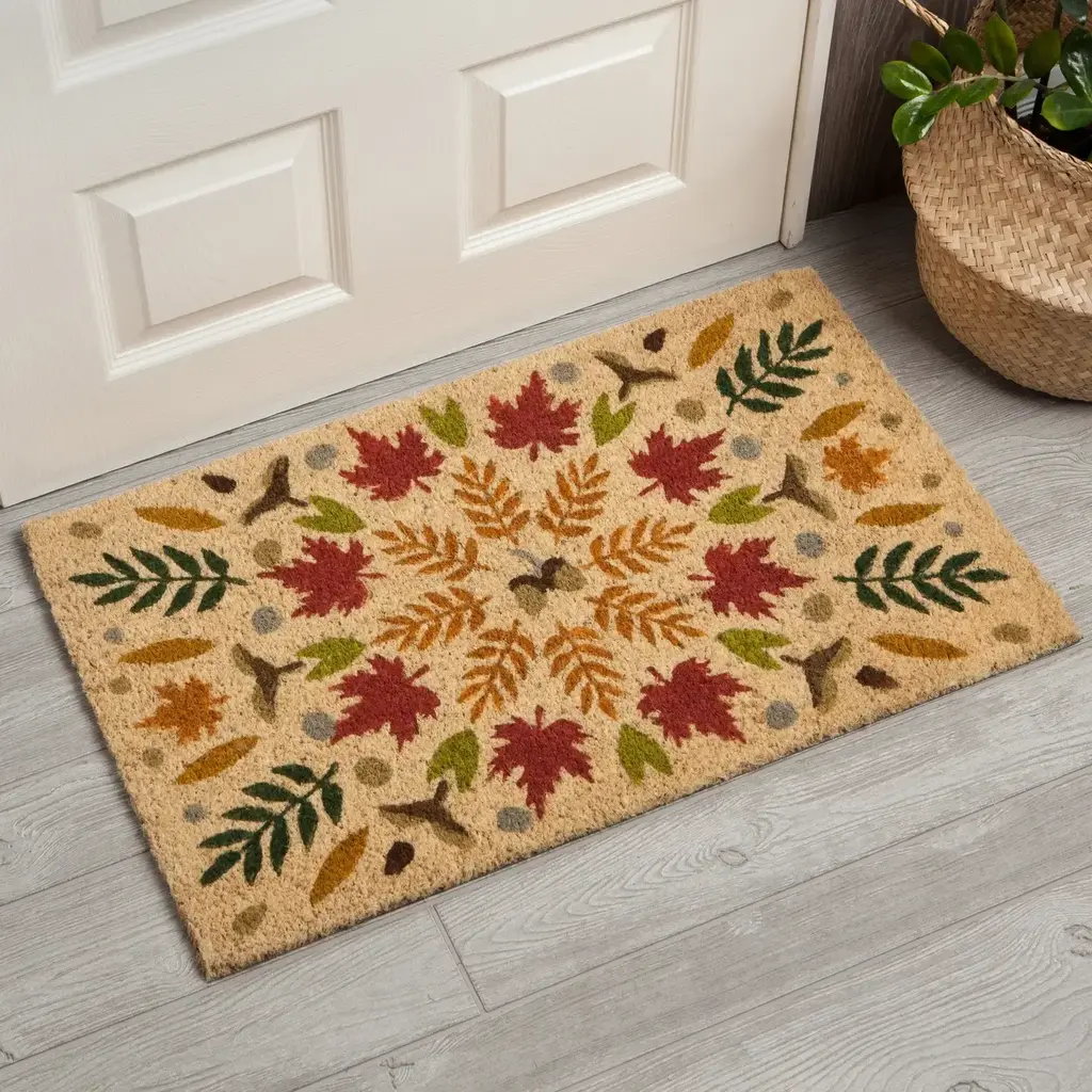 Now Designs by Danica Doormat - Fall Foliage Coir