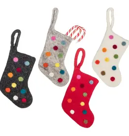 Abbott Polka Dot Mini Stocking - Assorted