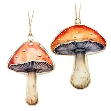 Abbott Ornament - Mushroom - Assorted