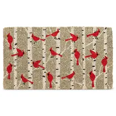 Abbott Doormat - Cardinals in Birch