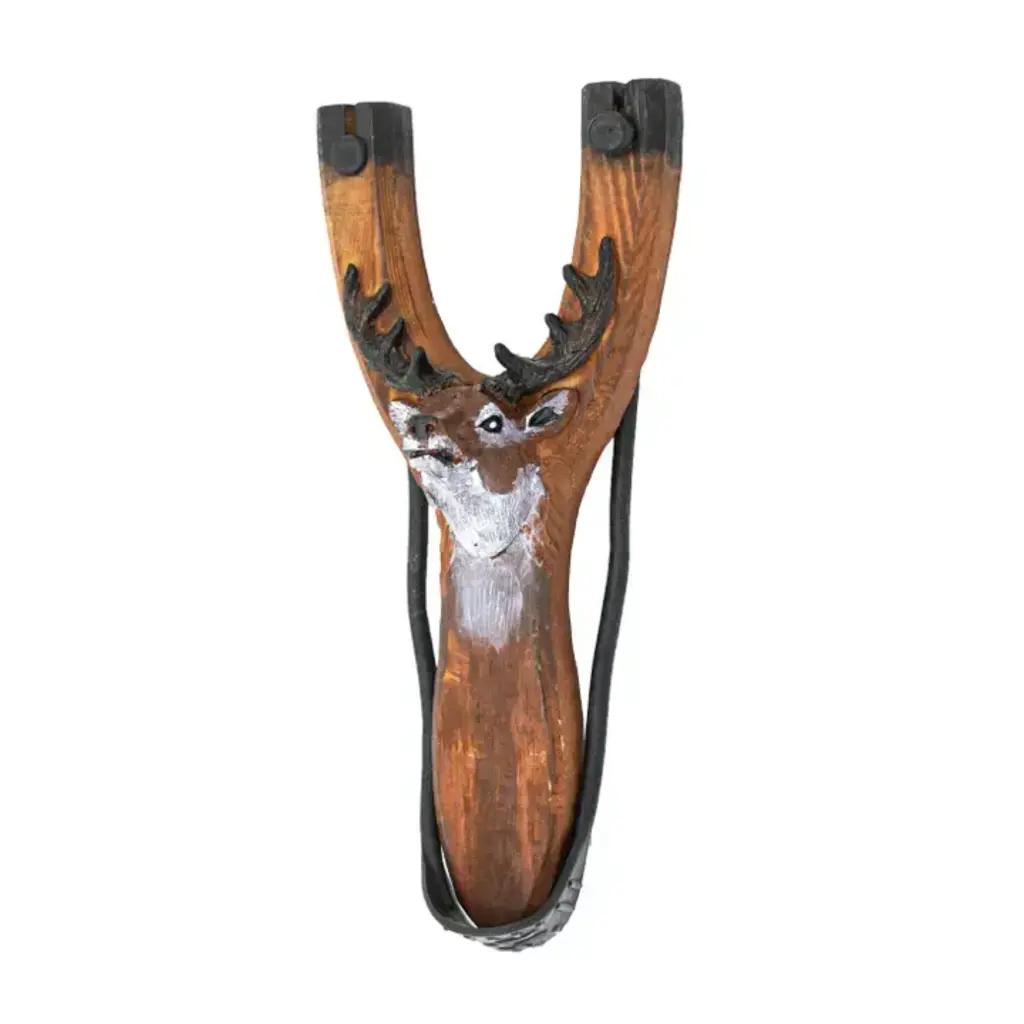 Pawnee Bill’s Wood Animal Slingshot -