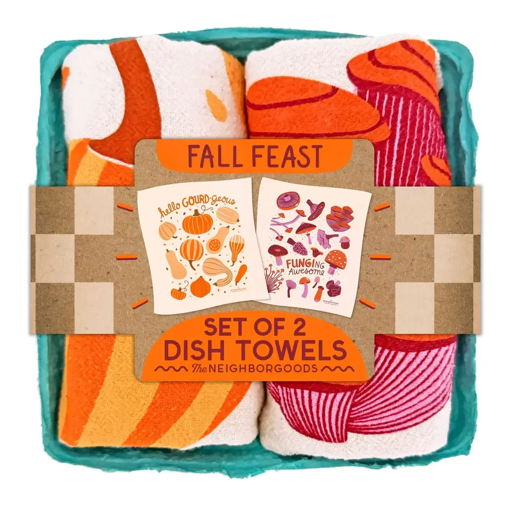 The Neighborgoods Fall Feast - Tea Towel Set of 2
