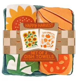 The Neighborgoods Happy Harvest - Tea Towel Set of 2