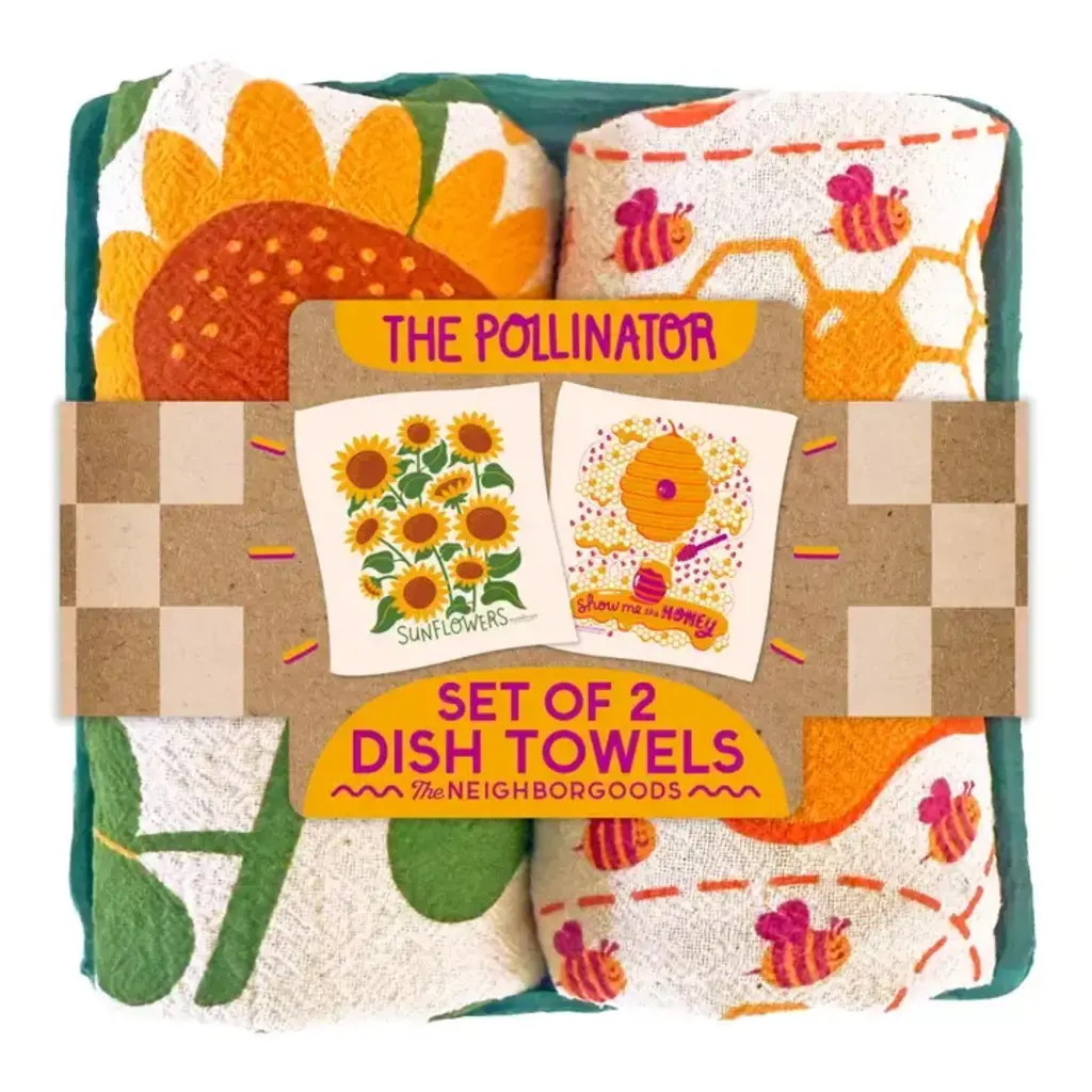 The Neighborgoods The Pollinator - Tea Towel Set of 2