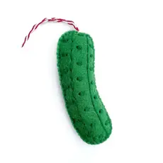 Ornaments 4 Orphans Pickle - Felt Wool Christmas Ornament